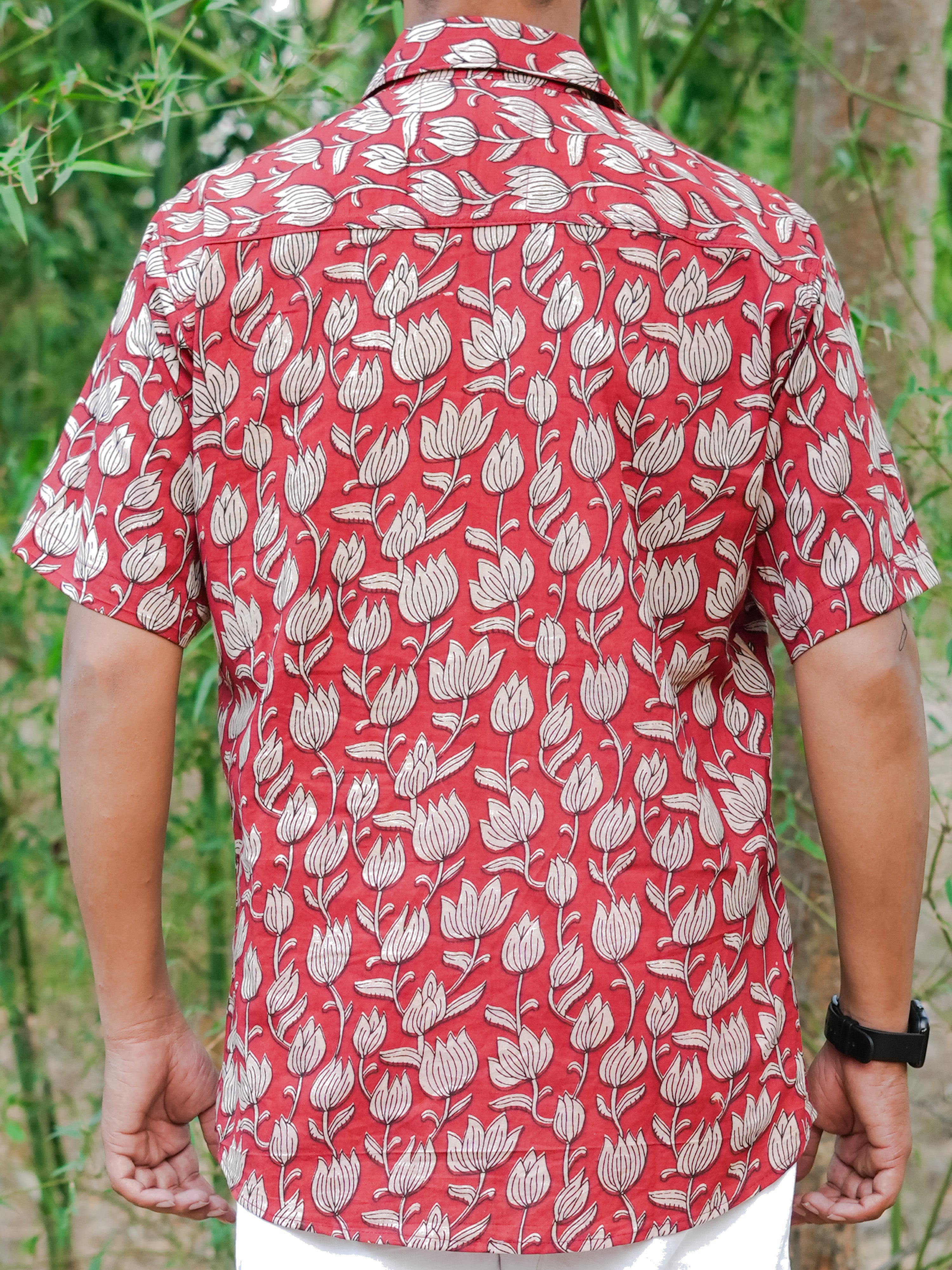 Coral Lotus Shirt