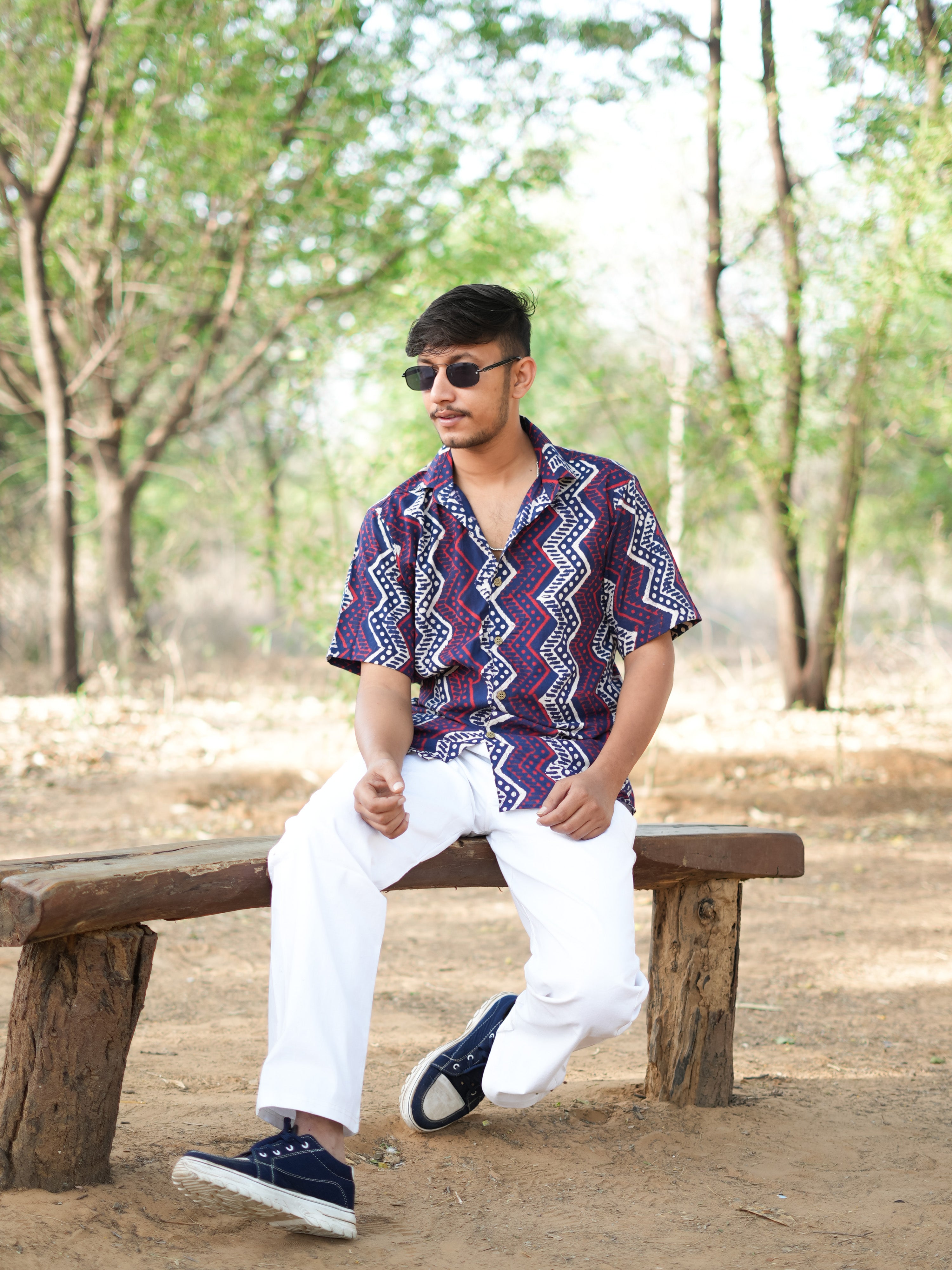 Indigo Agni Shirt