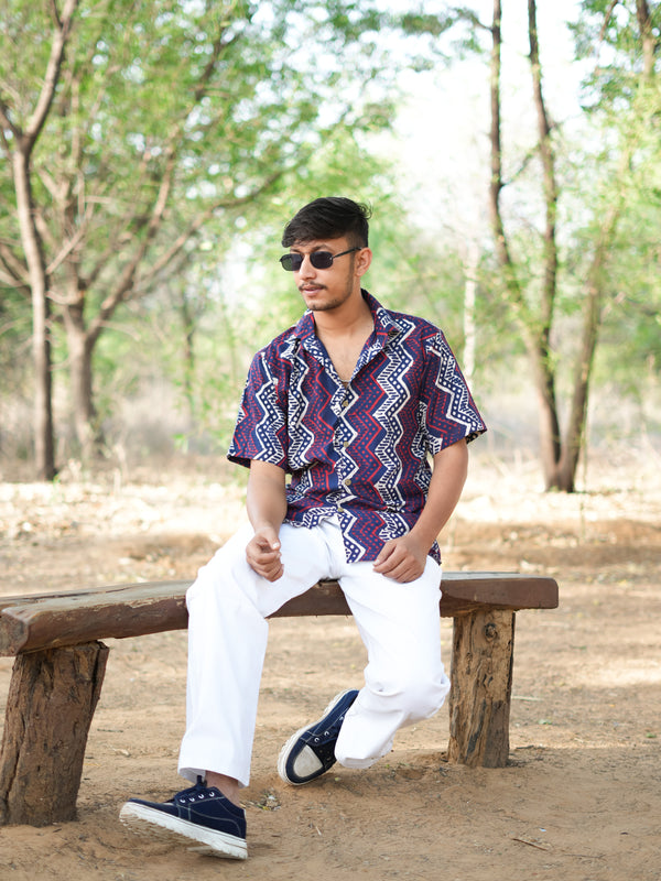Indigo Agni Shirt