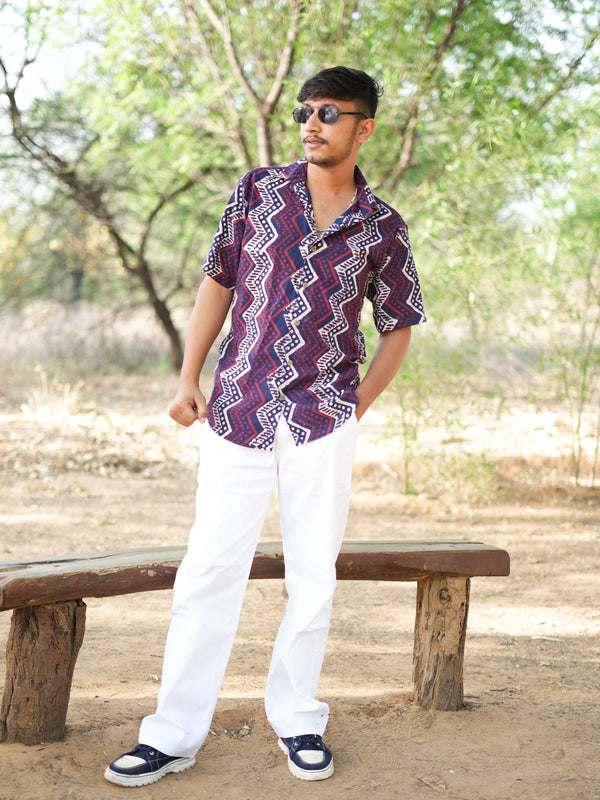 Indigo Agni Shirt