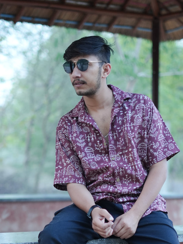 Plum Janapada Shirt