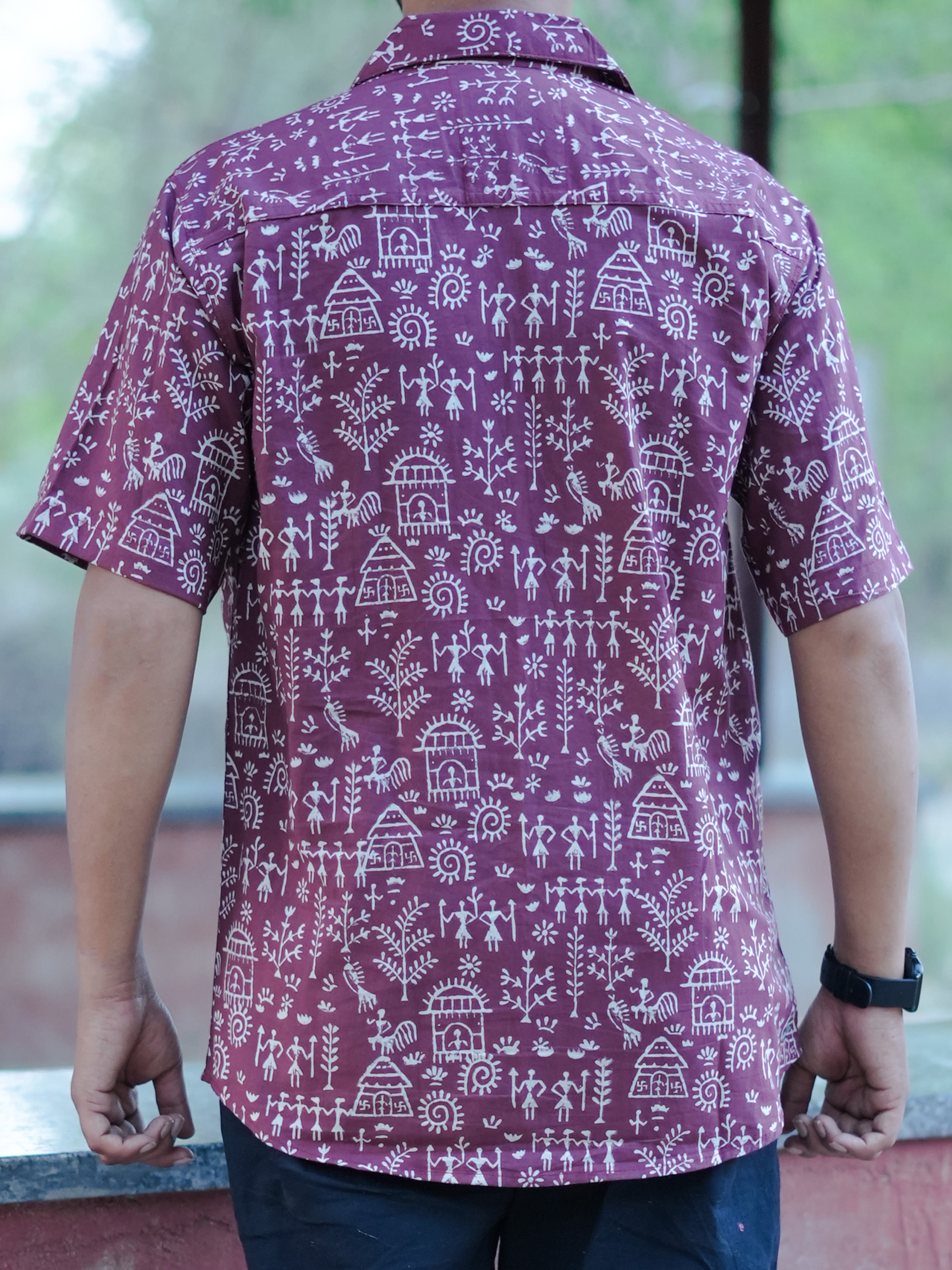 Plum Janapada Shirt