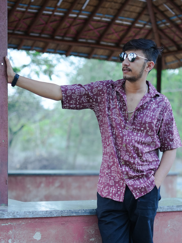 Plum Janapada Shirt