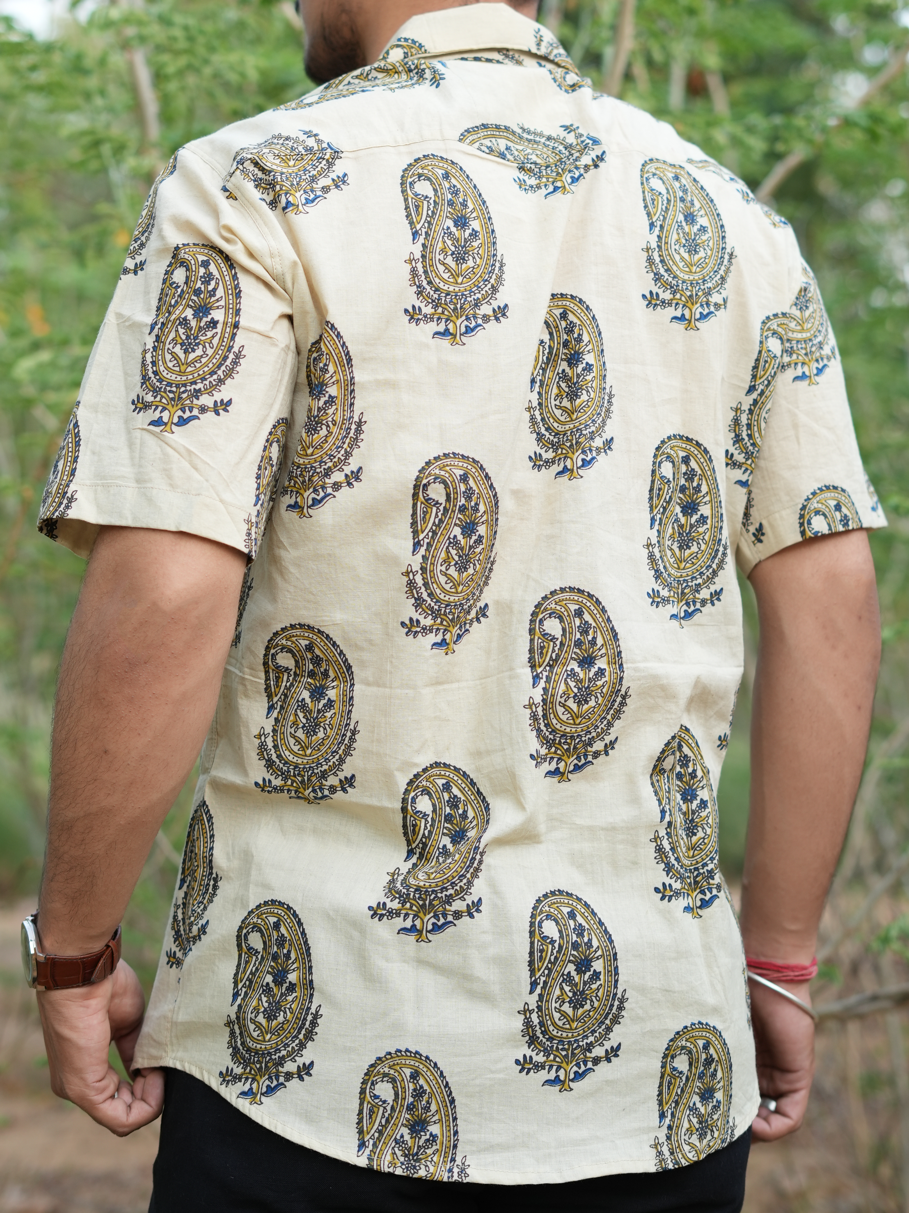 Ivory Surya Paisley Shirt