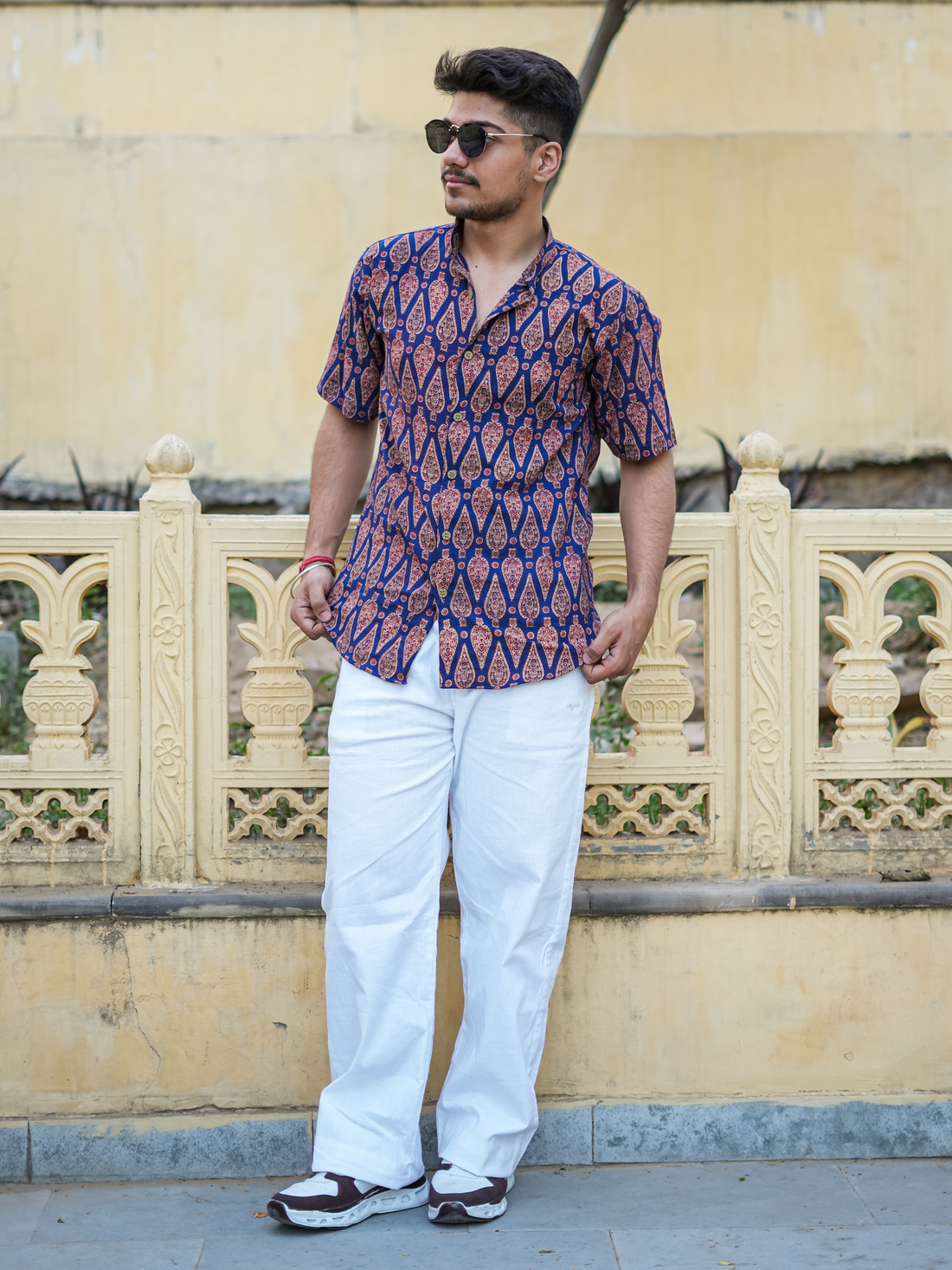 Navy Kavach Shirt