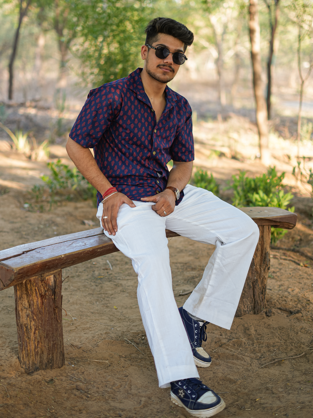 Navy Ankur Shirt