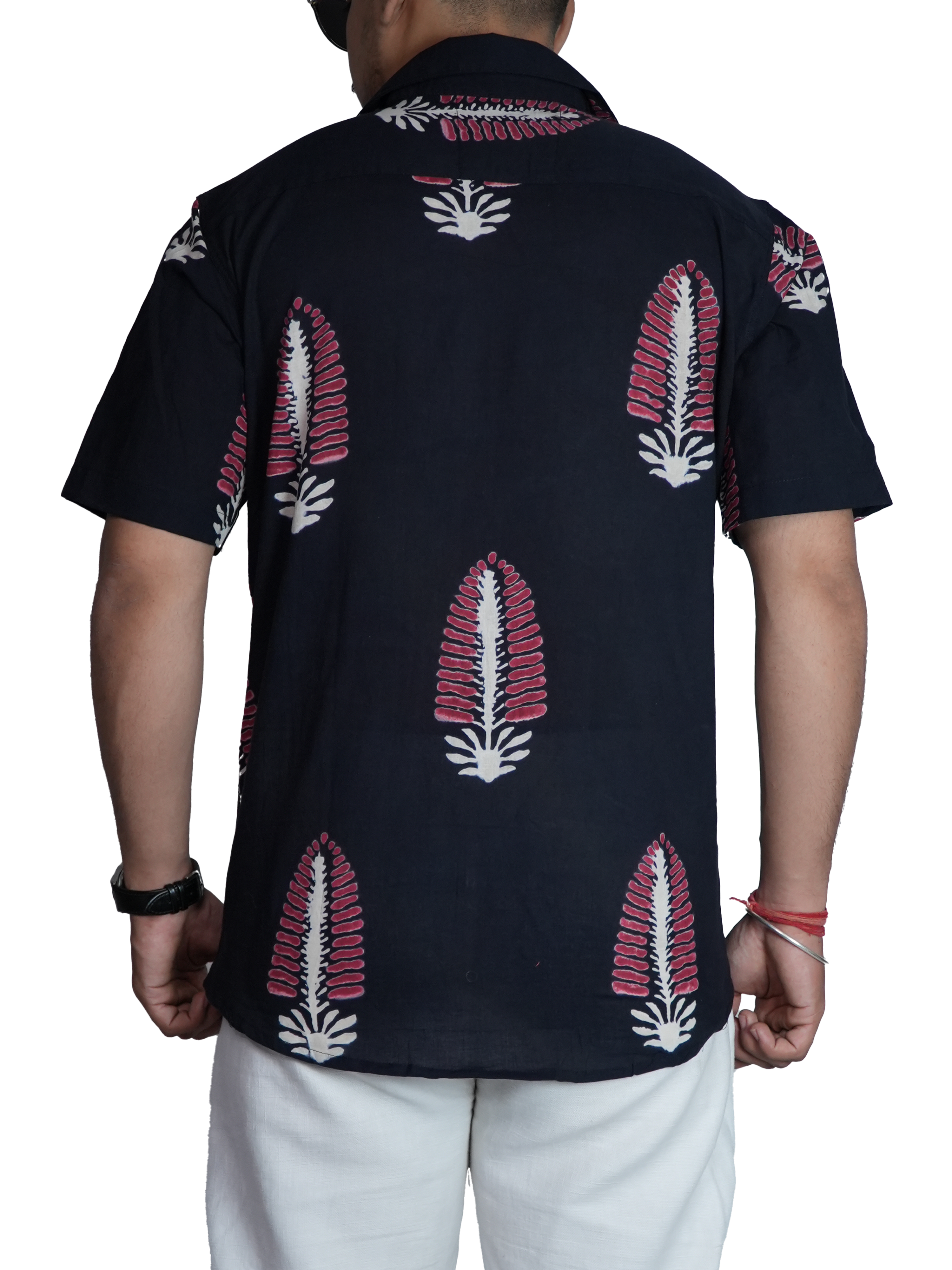 Black Shakti Plume Shirt