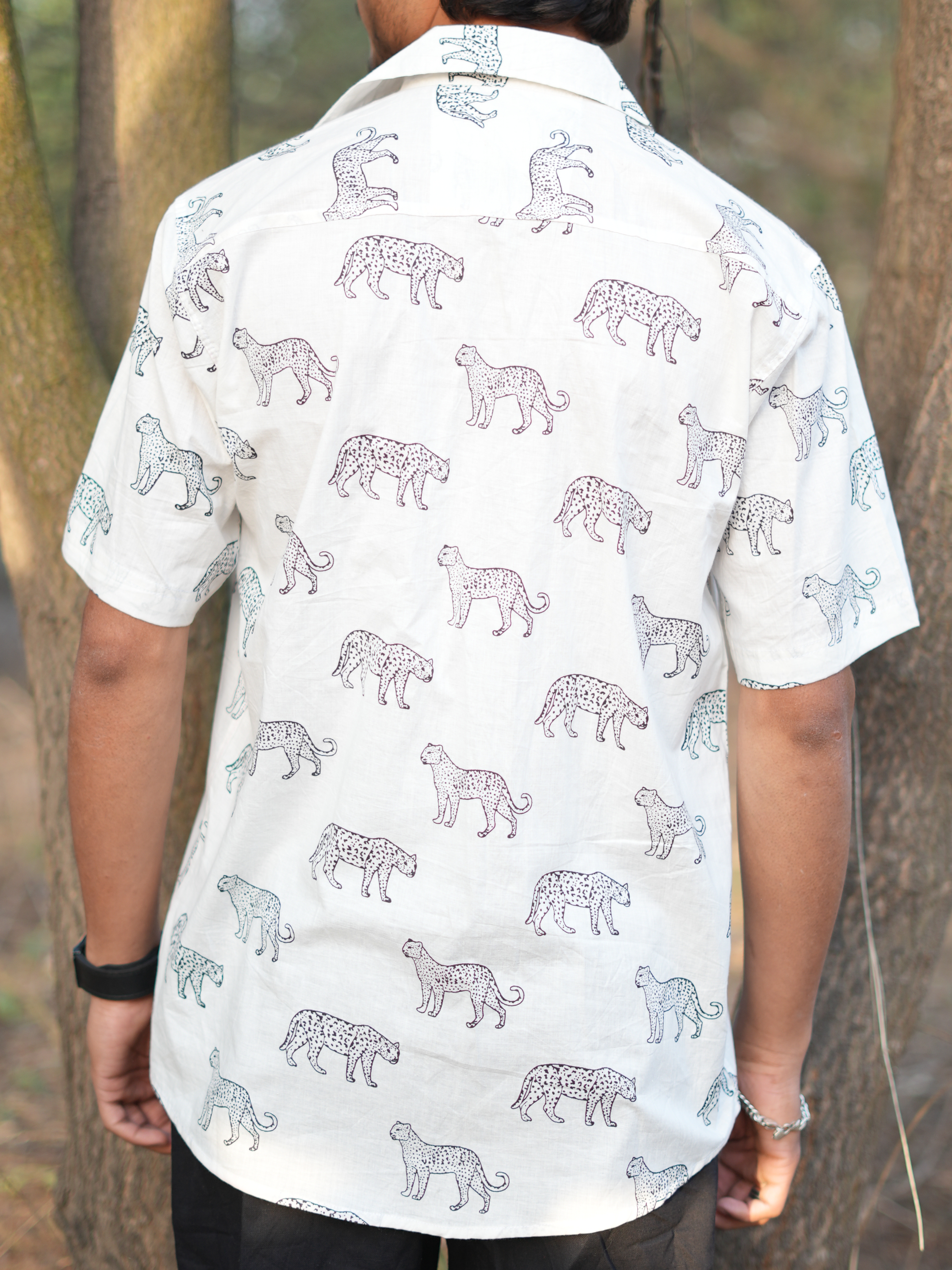 Ivory Chitra Wildcat Shirt