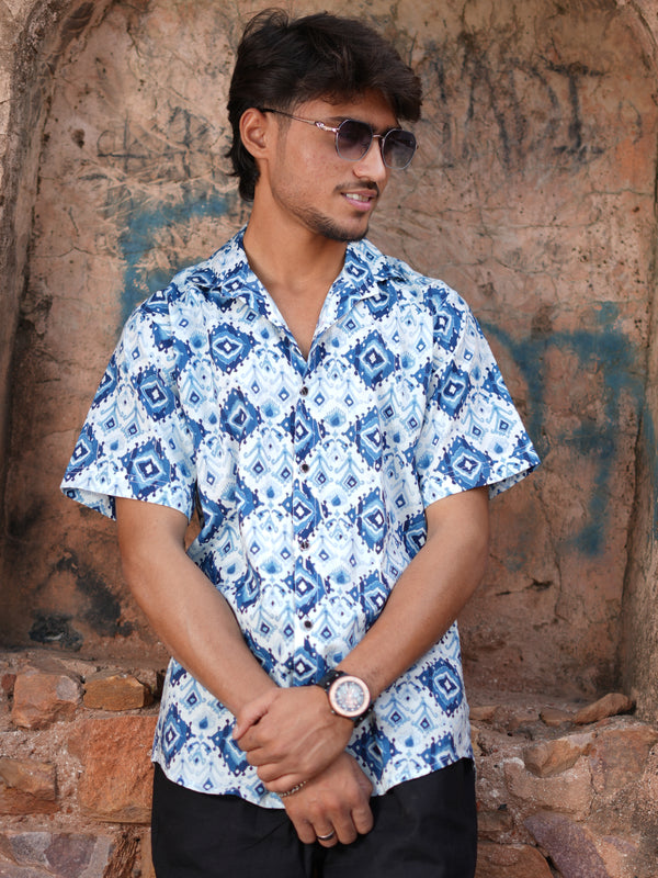 Azure Yantra Shirt
