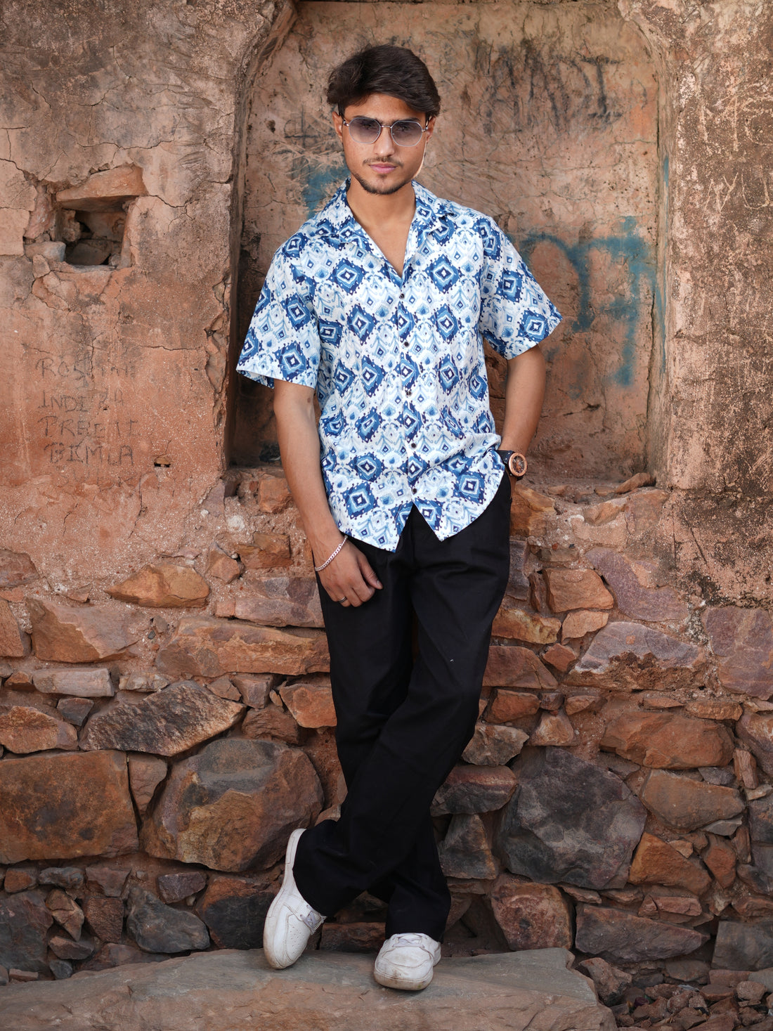Azure Yantra Shirt