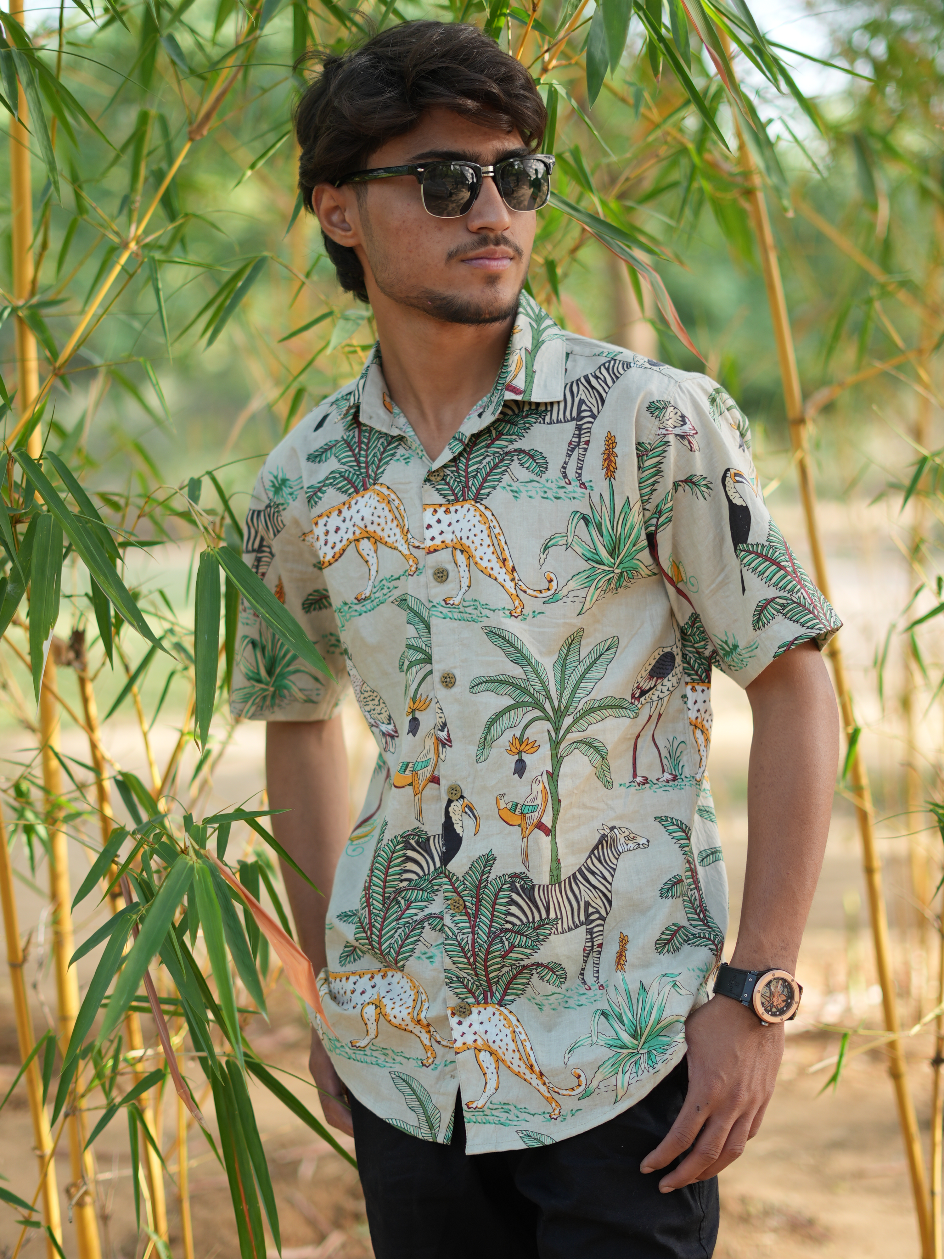 Sage Aranya Safari Shirt
