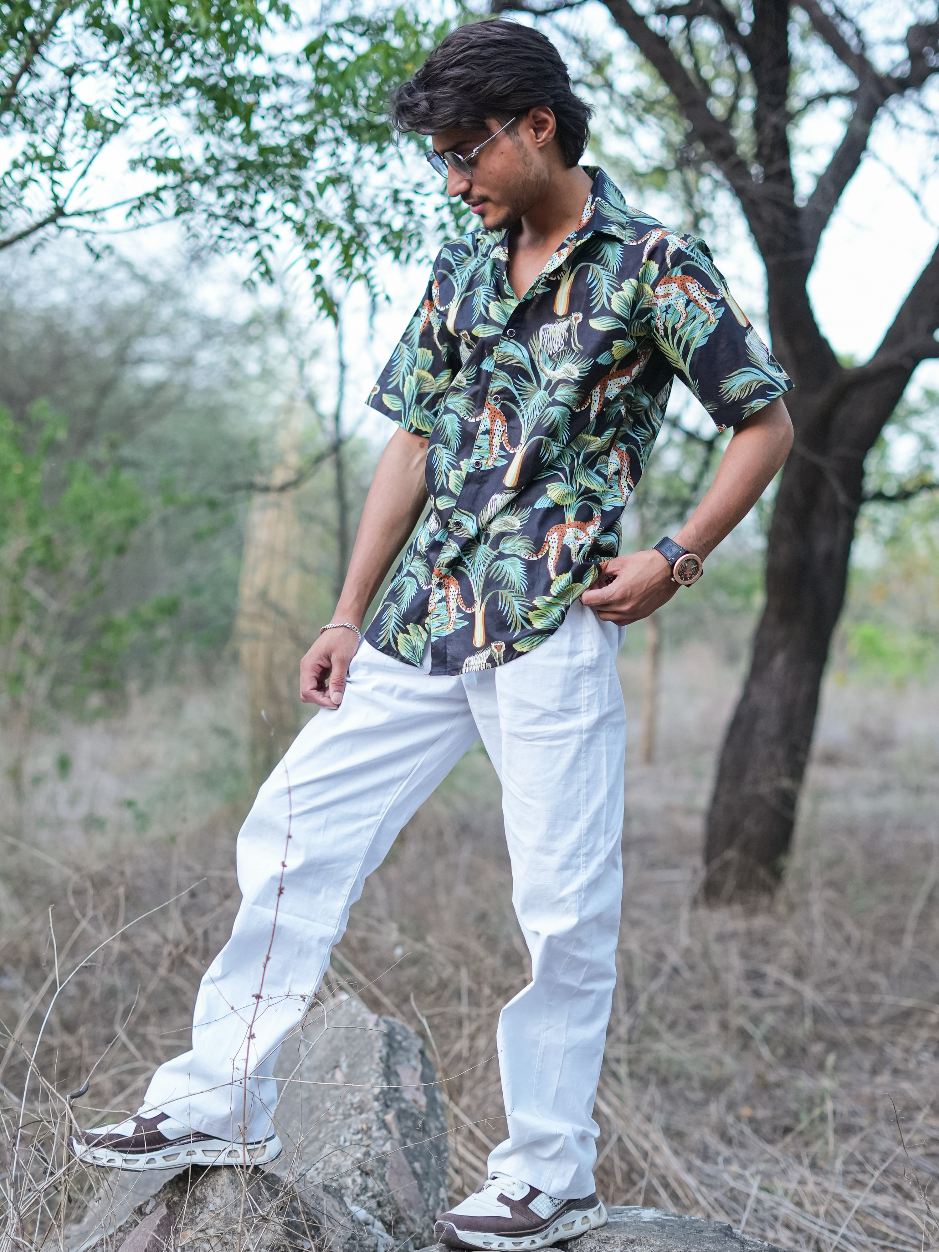 Midnight Prowl Veda Shirt