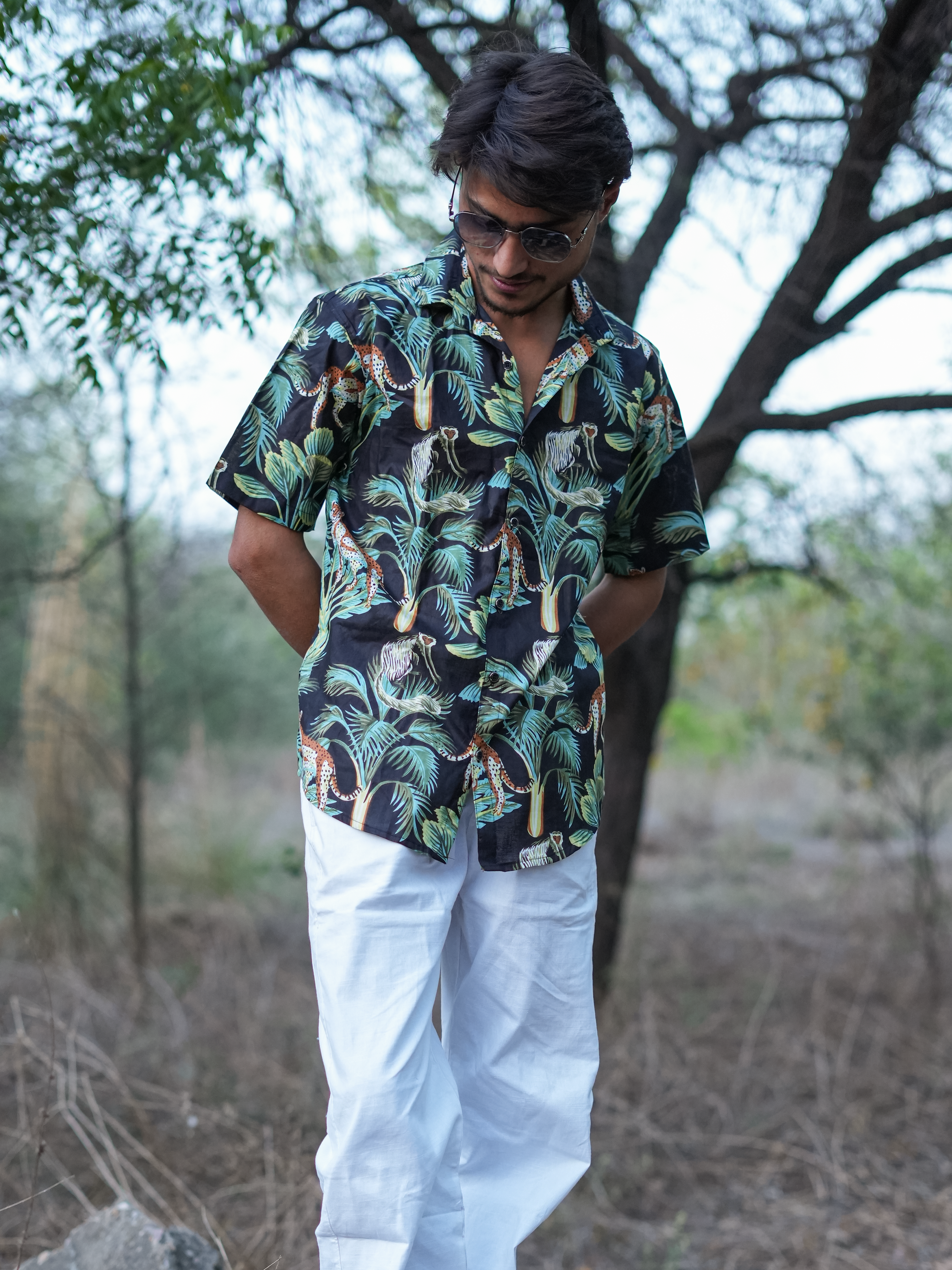 Midnight Prowl Veda Shirt