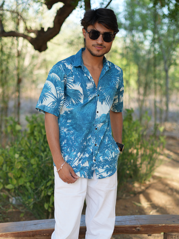 Azure Palm Vayu Shirt