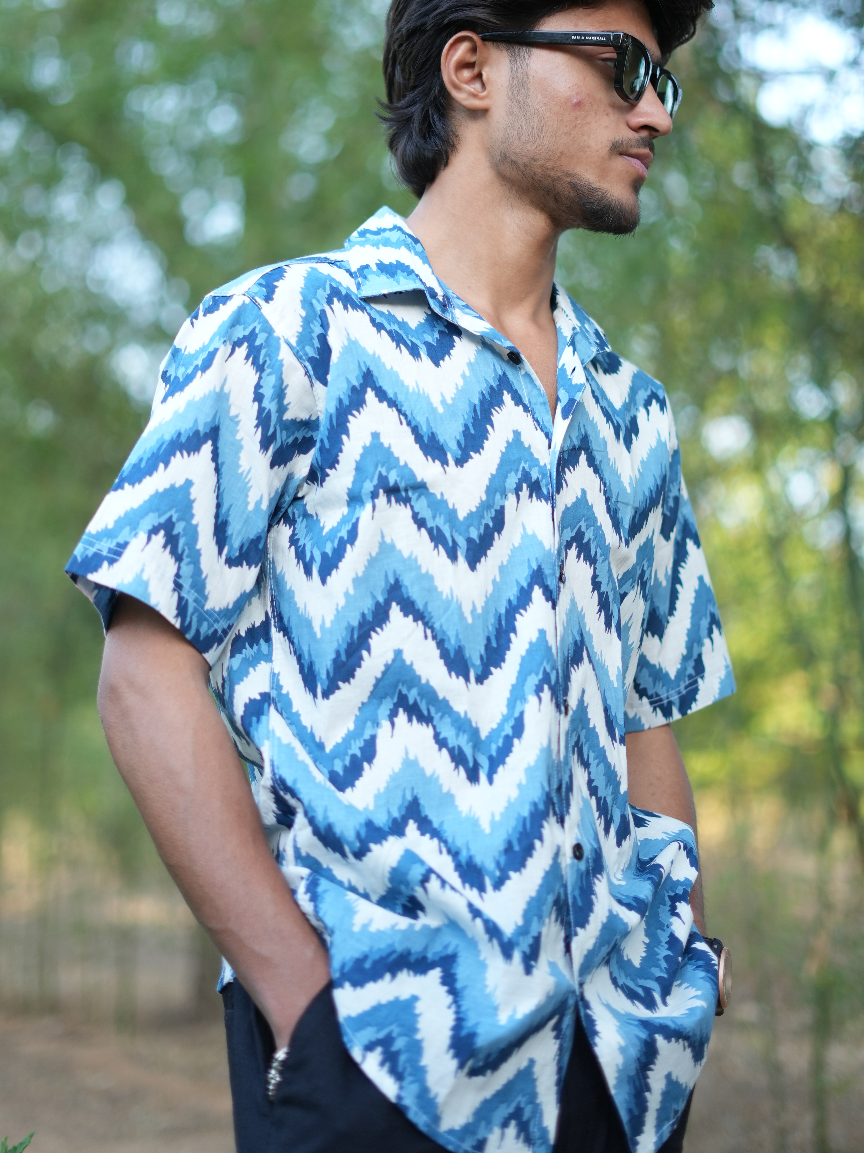 Blue Tarang Shirt